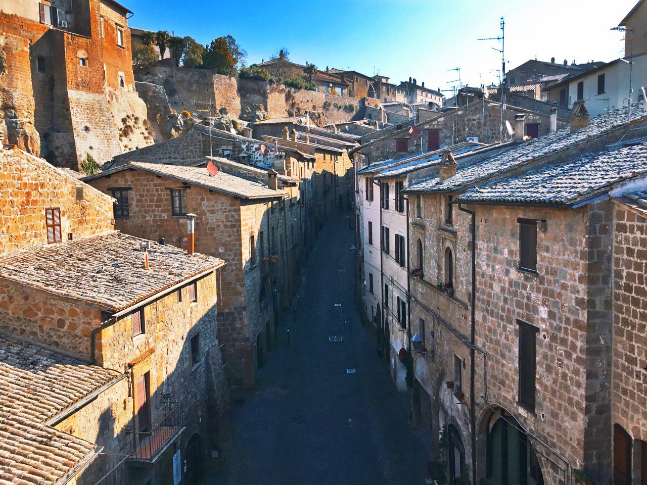 Via della Cava a Orvieto